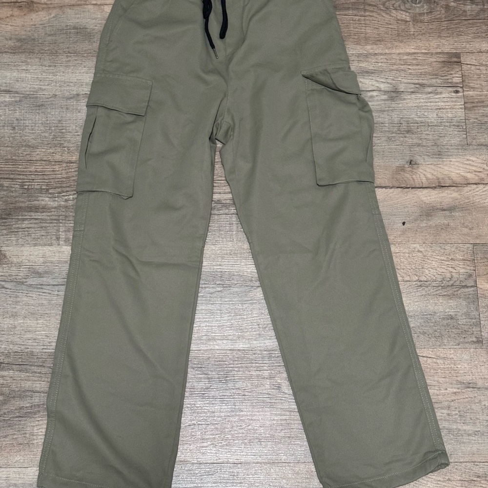 Men's baggy Olive Cargo Pants